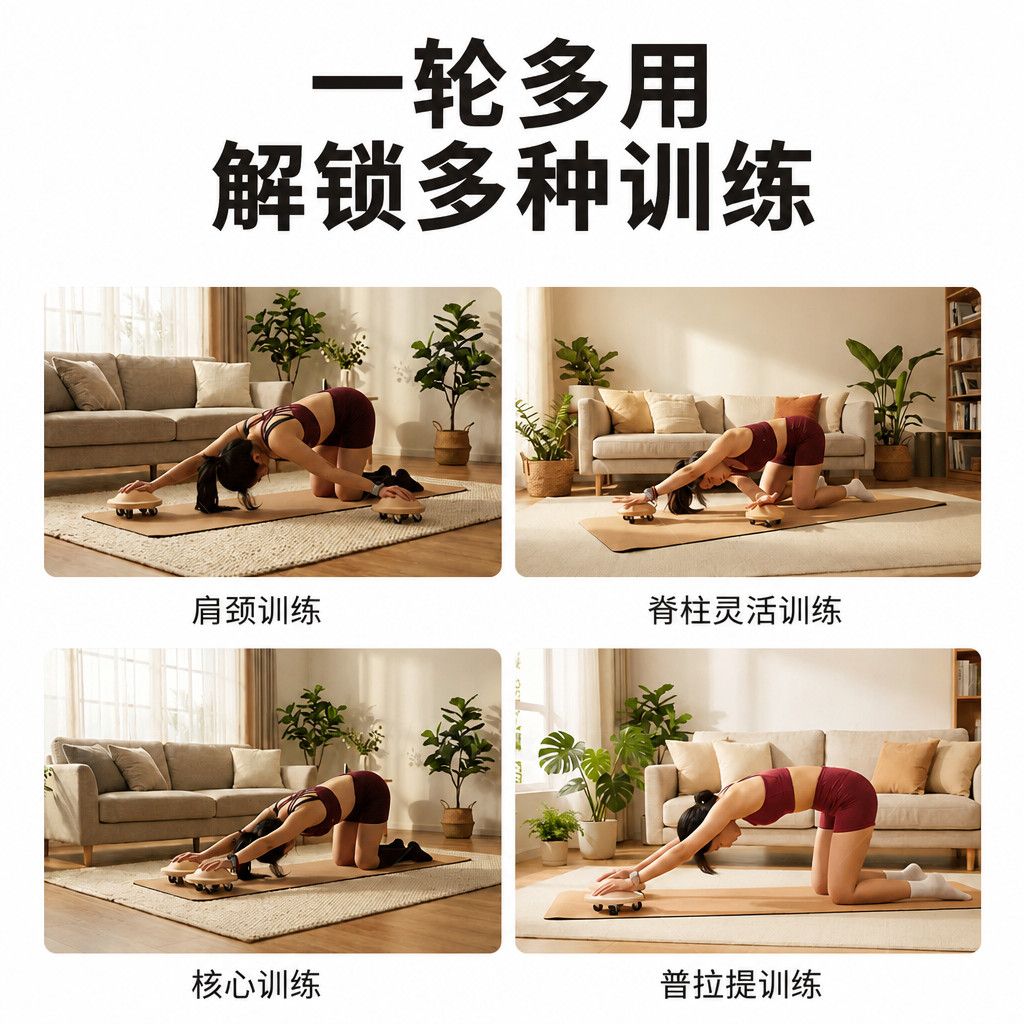 Glissière à noyau en bois avec - Home Gym Yoga avis et prix