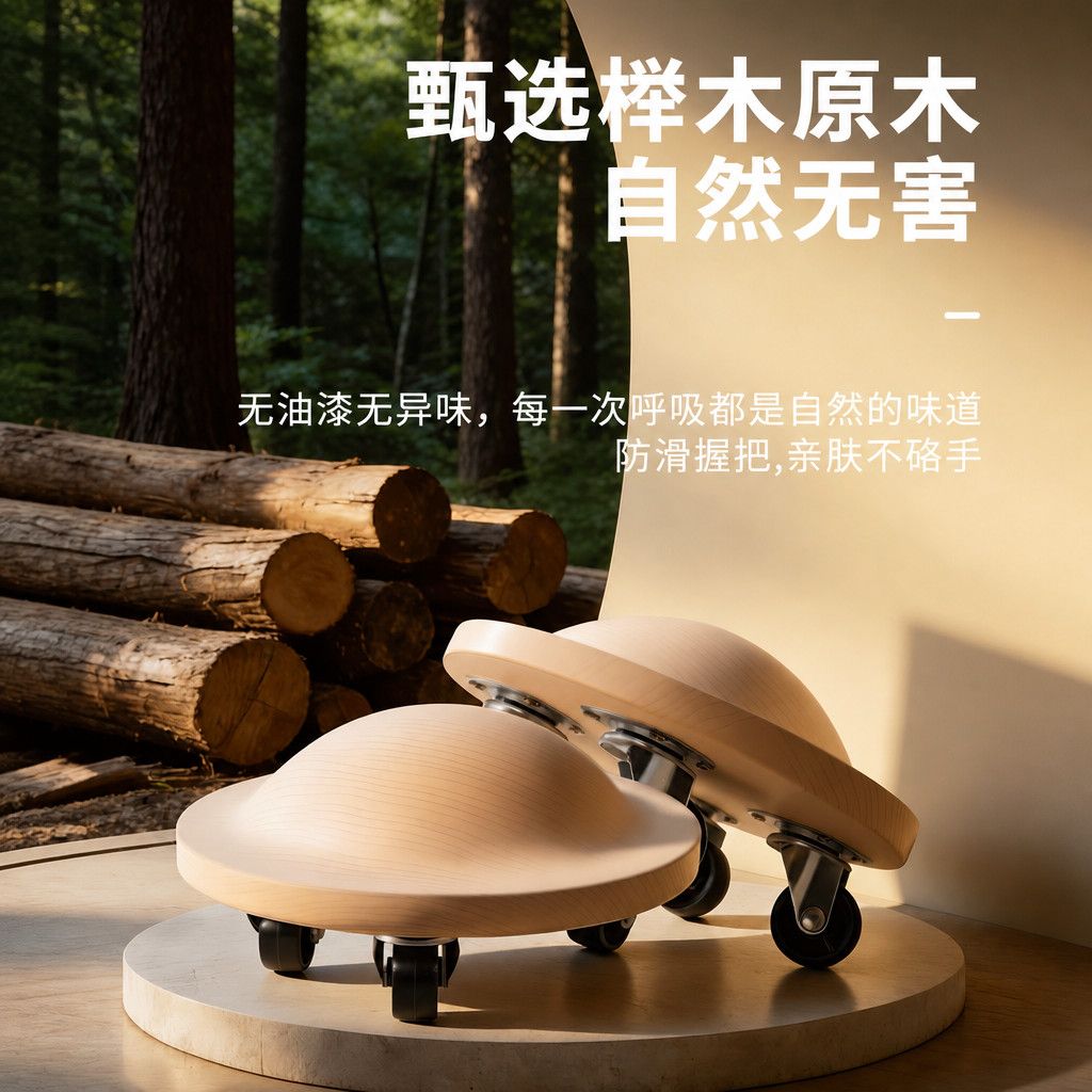 Glissière à noyau en bois avec - Home Gym Yoga avis et prix