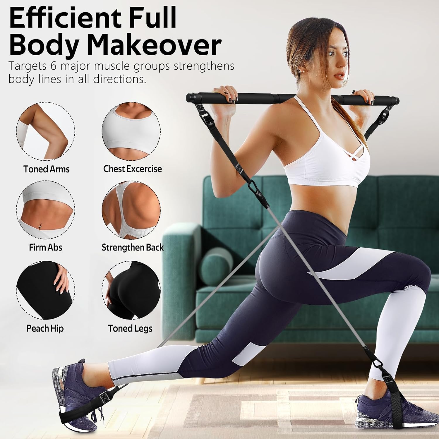 Ensemble de bandes de fitness  - Home Gym Equipment Set avis et prix