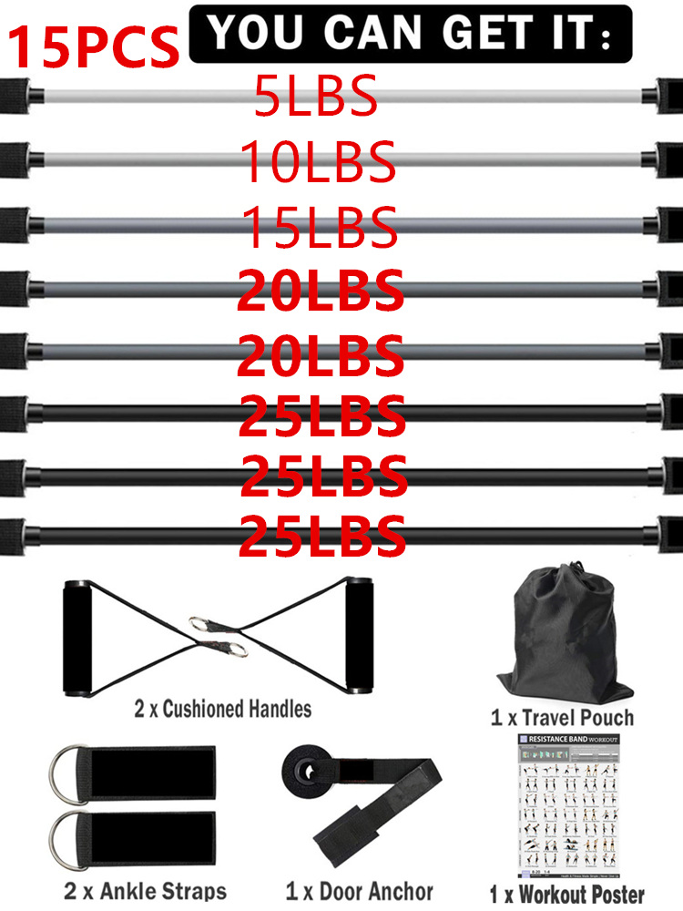 Bande élastique de résistance  - Home Gym Equipment Set avis et prix